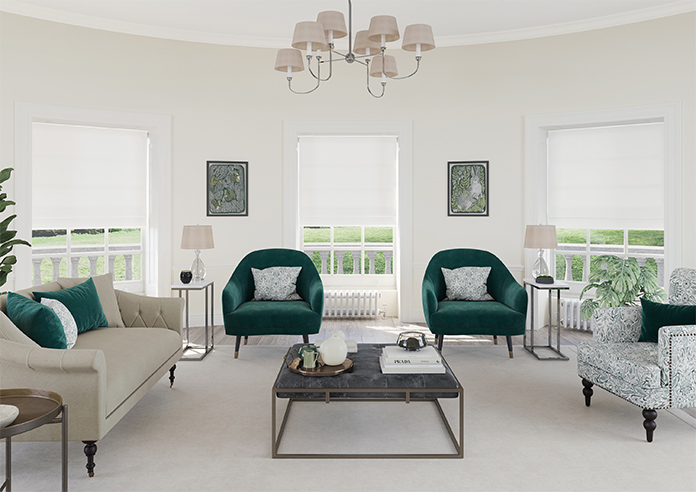 Tussah, Ivory - Roman Blind - Image 8